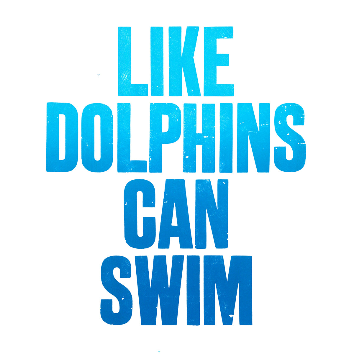 Like Dolphins Can Swim Canvas Totes