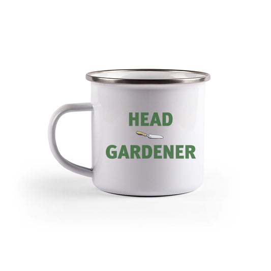 Head Gardener Enamel Mug