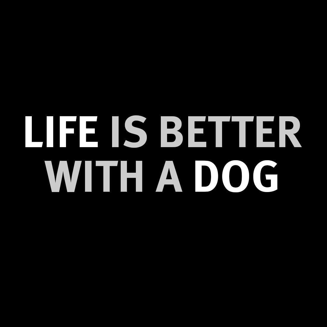 Life is Better with a Dog Long Sleeve T Shirts for Women
