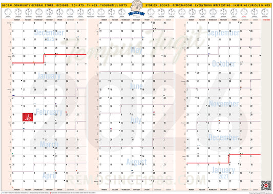 2026 Wallplanner | Digital File