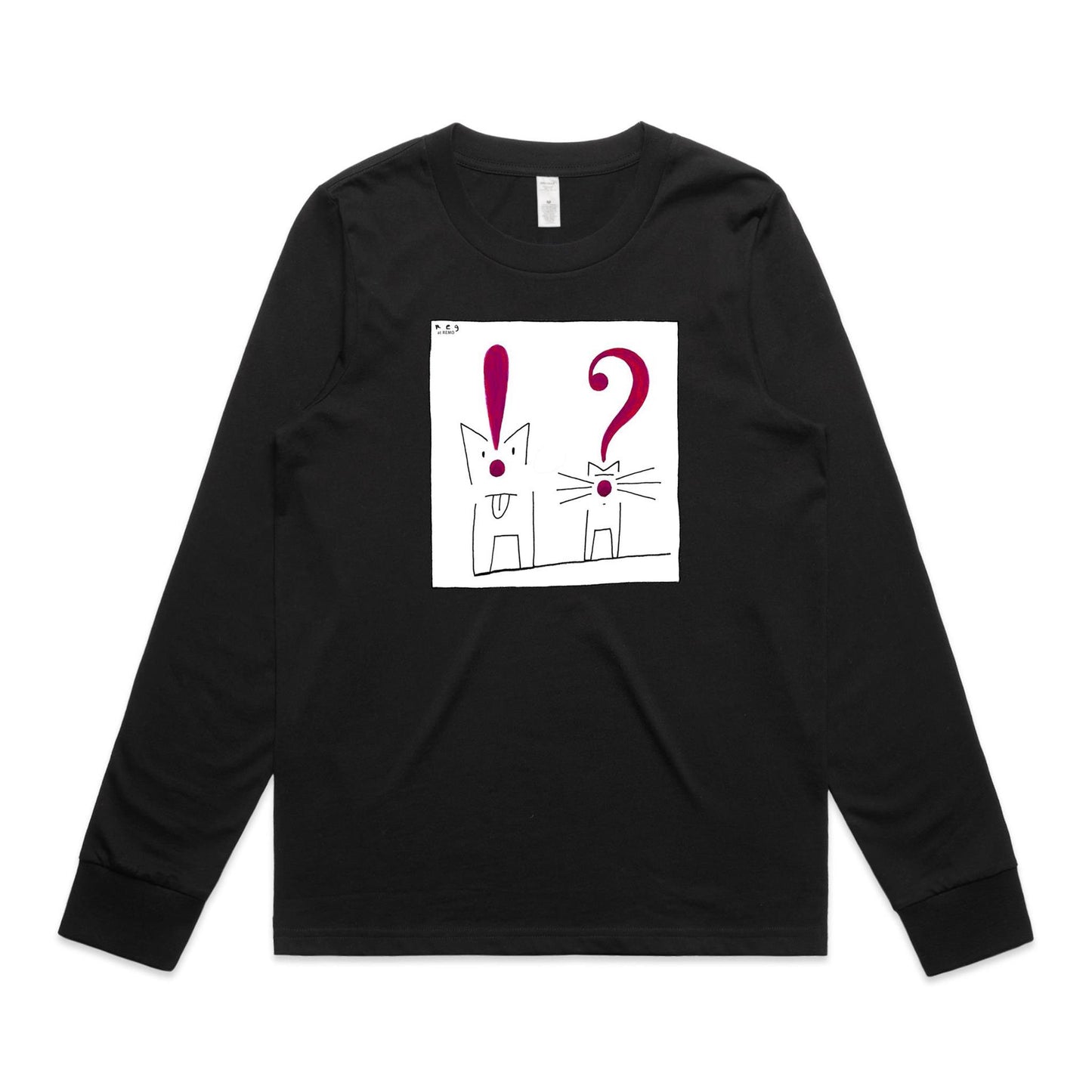 Dog & Cat Long Sleeve T Shirts for Women