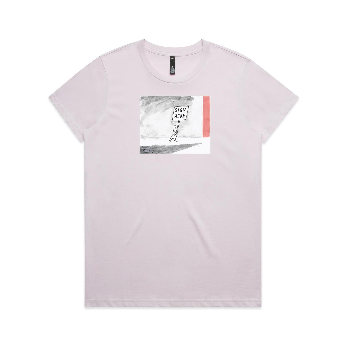 Sign Here T Shirts for Women