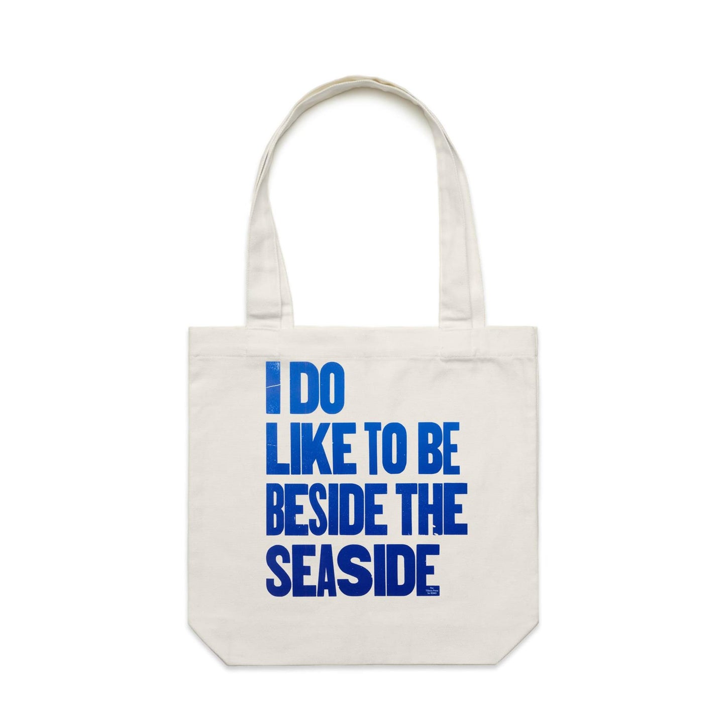 Beside the Seaside Canvas Totes
