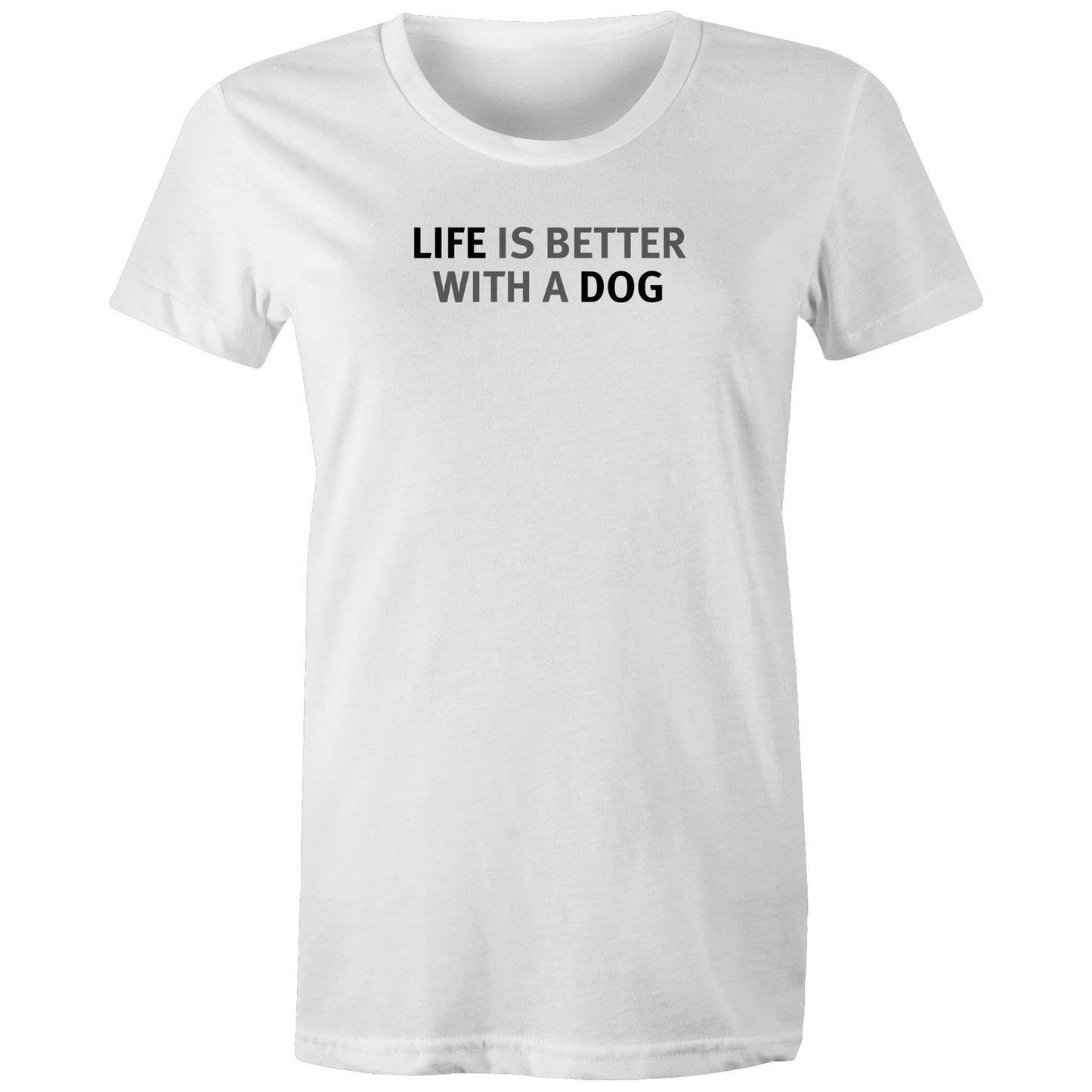 Life is Better with a Dog T Shirts for Women