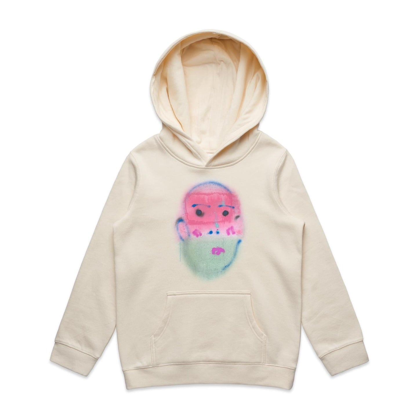 Red Green Face Hoodies for Kids