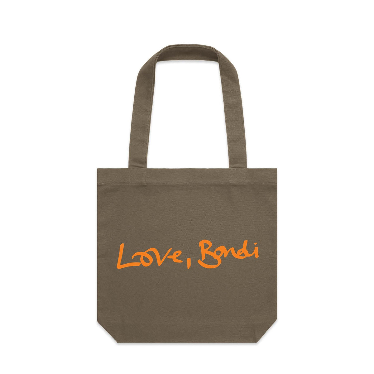 Love, Bondi Canvas Totes