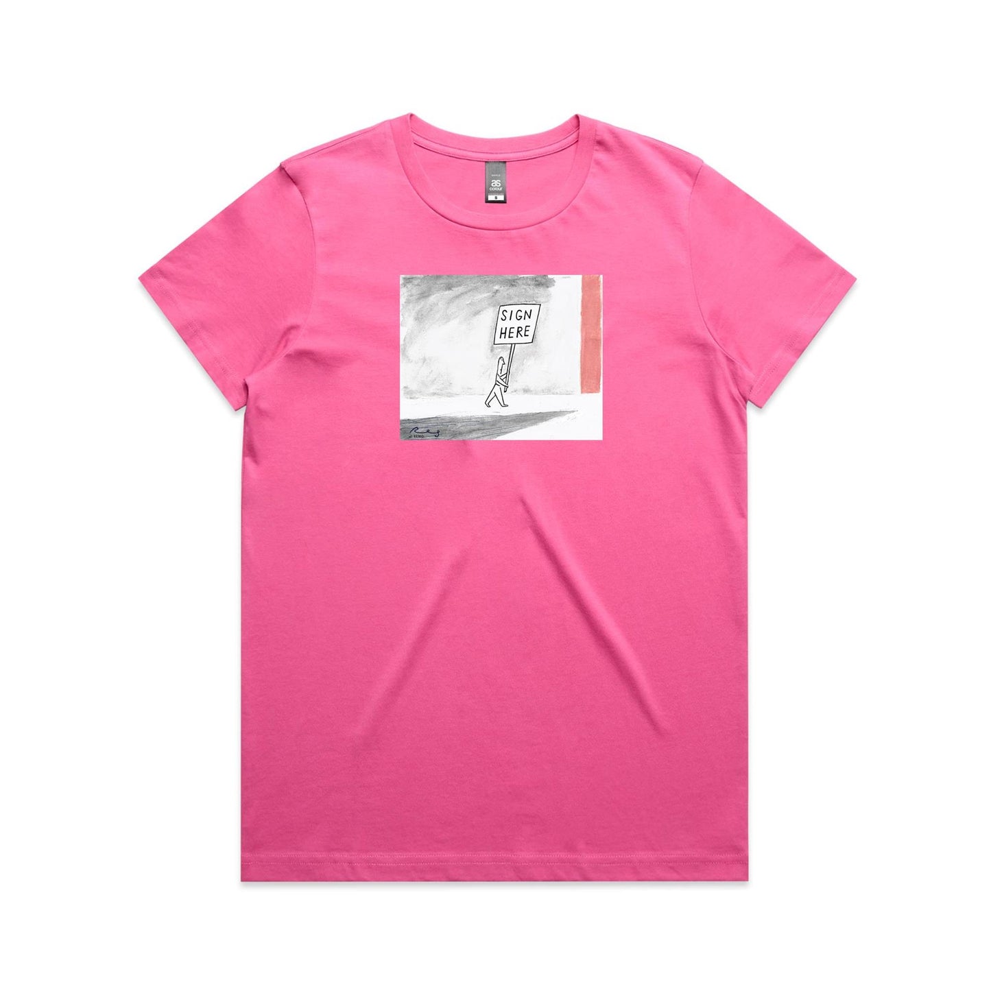 Sign Here T Shirts for Women