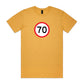 Age Milestone 70 T Shirts for Men (Unisex)