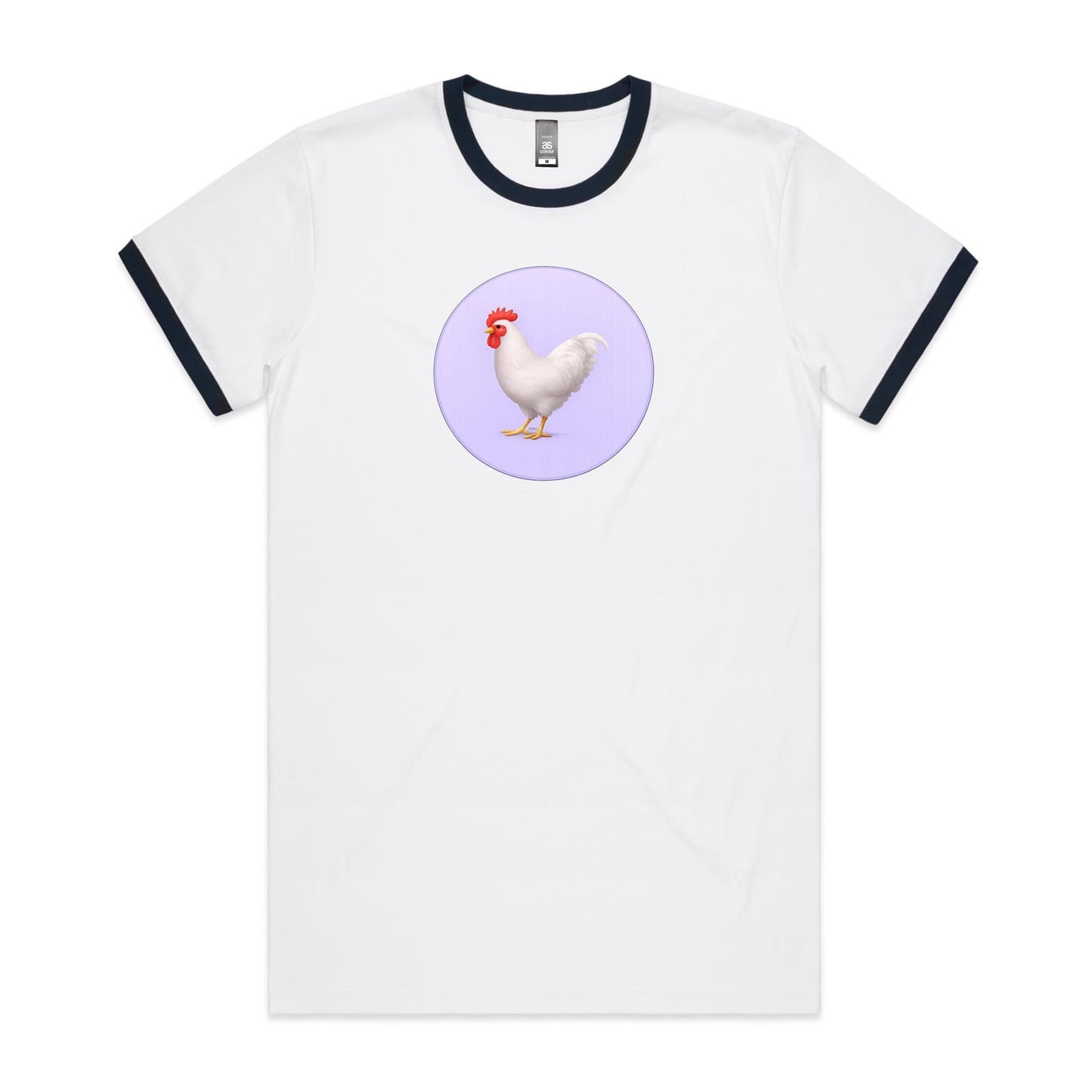 Rooster Too Ringer T Shirts