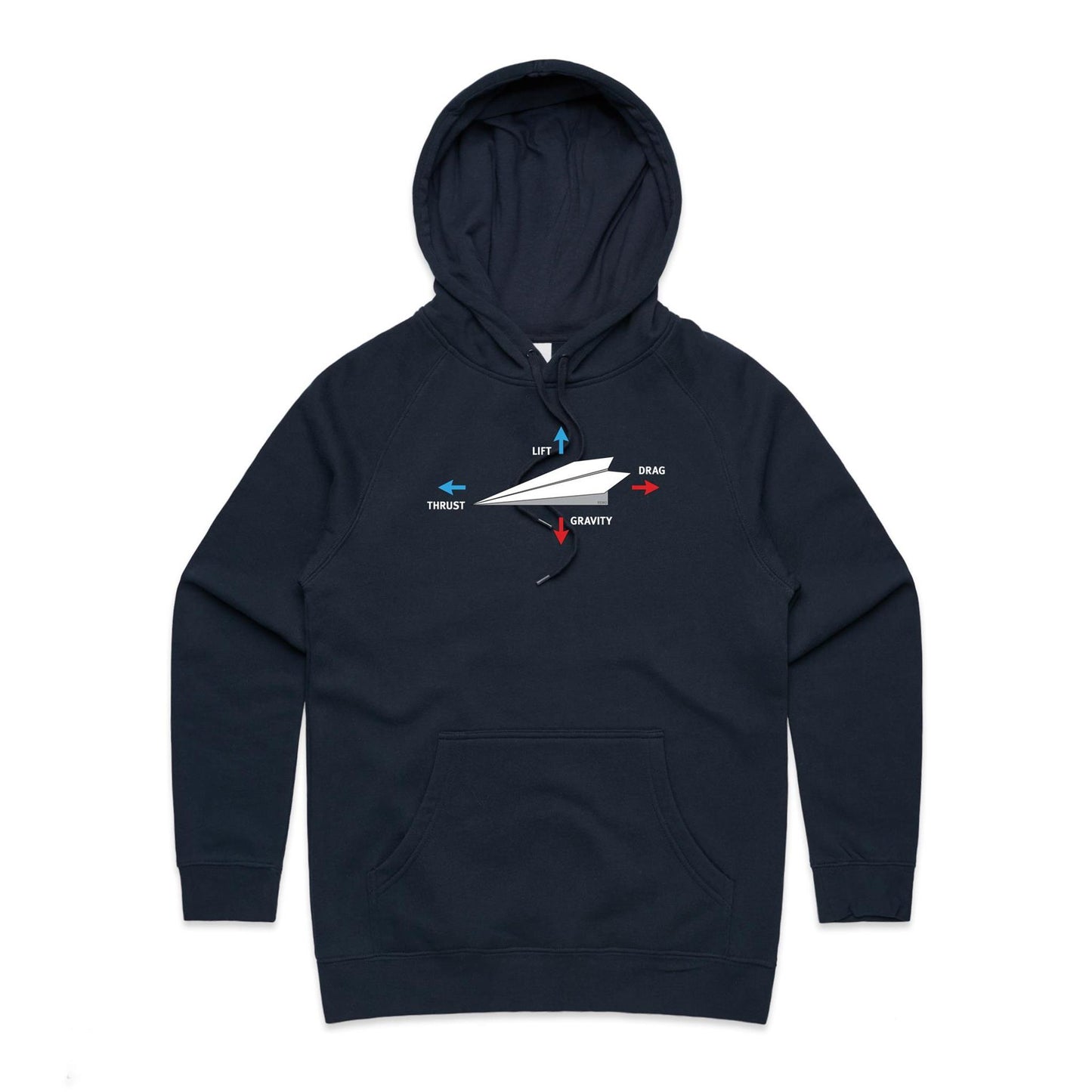 Paper Plane Hoodies for Women