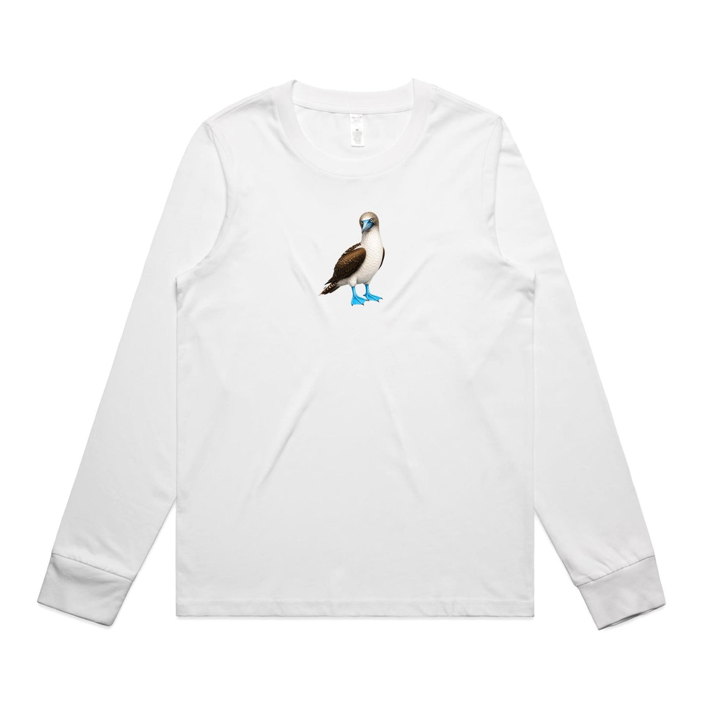 Blue-Footed Booby Long Sleeve T Shirts for Women