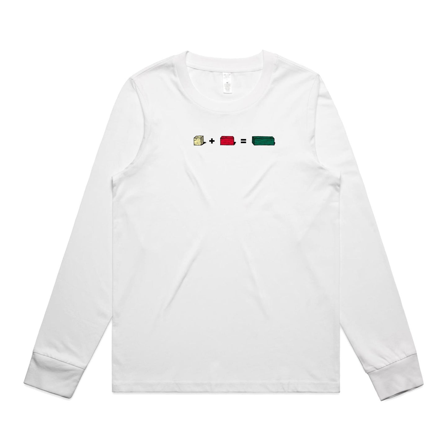Cuisenaire Rods Long Sleeve T Shirts for Women