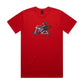 Australian Jesus on the Golden Motorbike T Shirts for Men (Unisex)