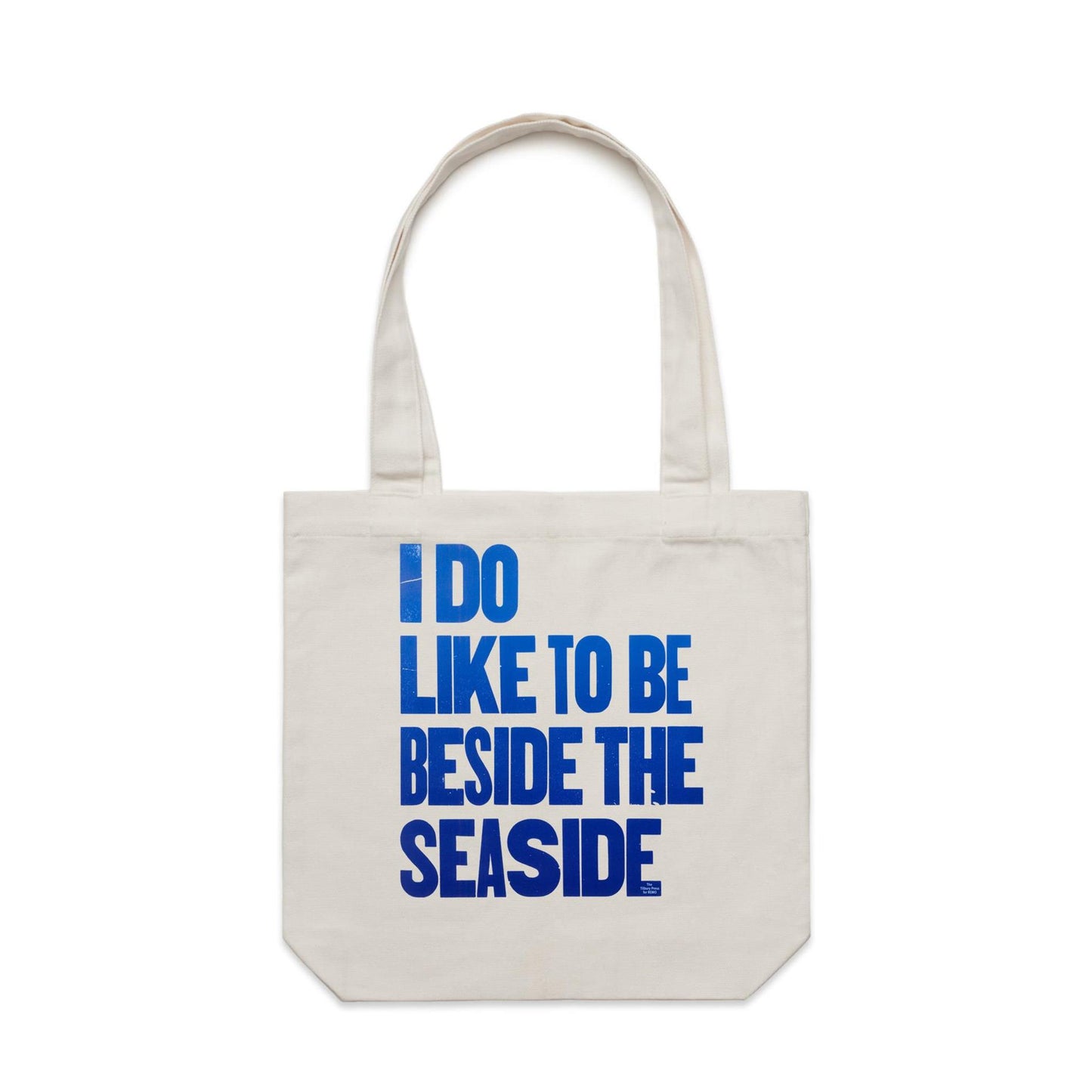 Beside the Seaside Canvas Totes