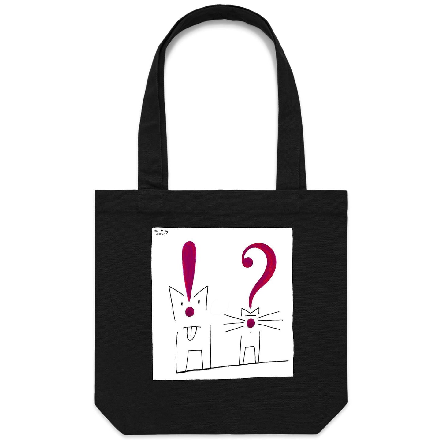 Dog & Cat Canvas Totes