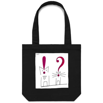 Dog & Cat Canvas Totes