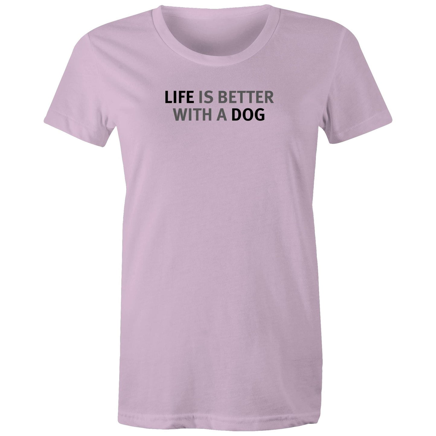 Life is Better with a Dog T Shirts for Women