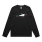 Paper Plane Long Sleeve T Shirts for Women