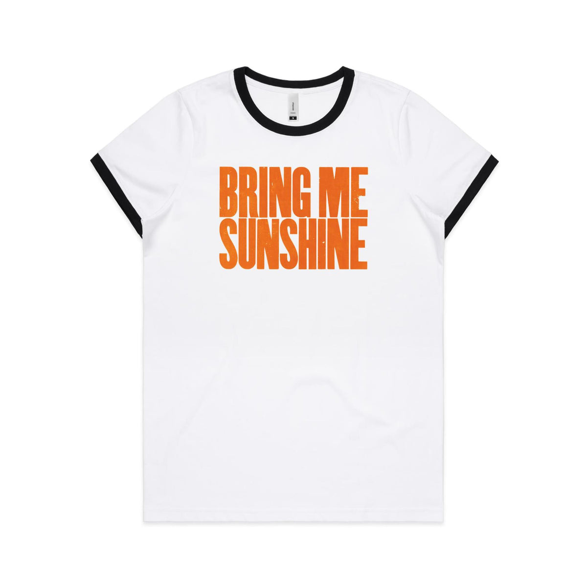 Bring Me Sunshine Ringer T Shirts for Women