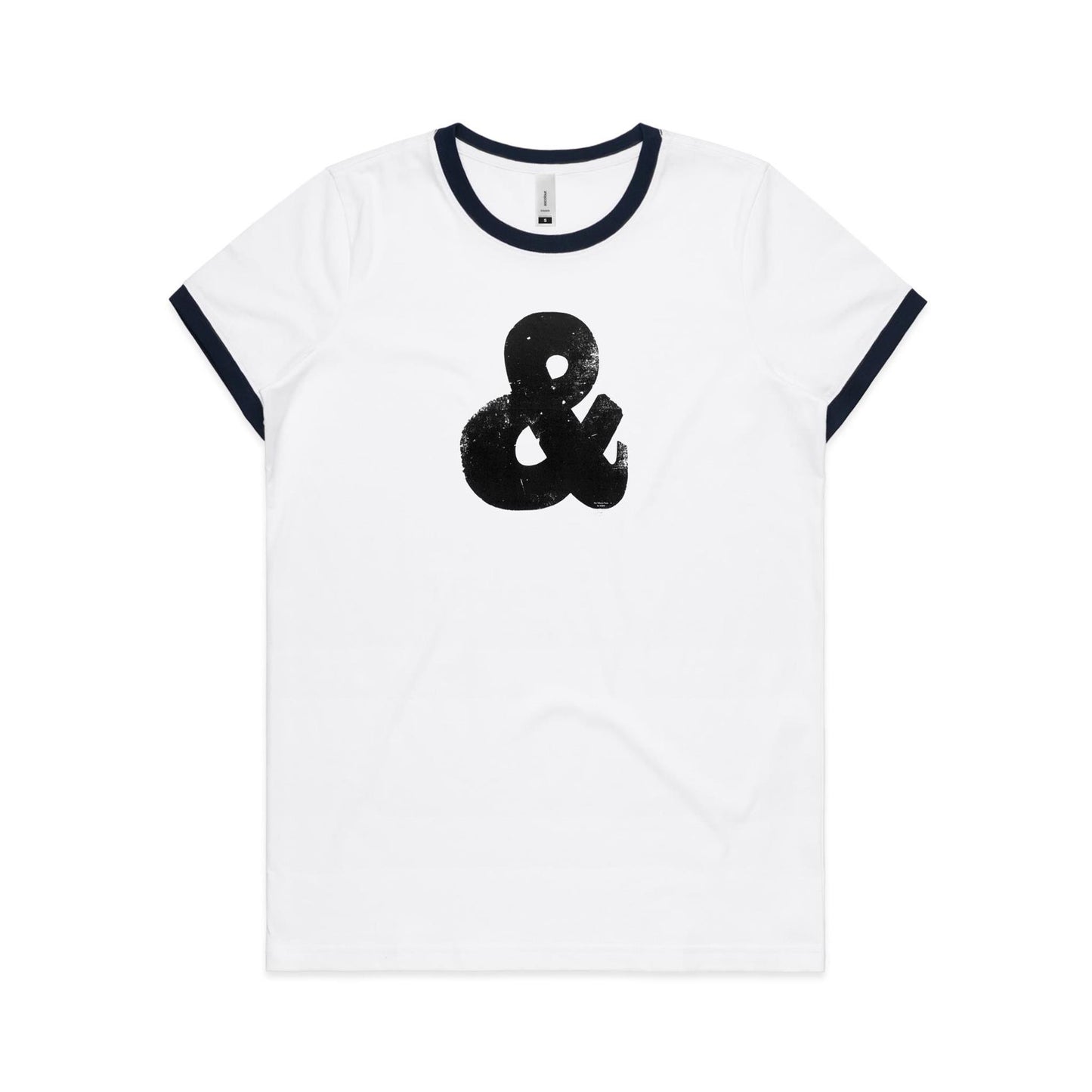 Ampersand Ringer T Shirts for Women
