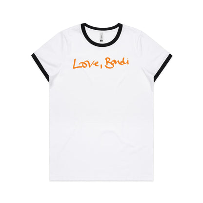 Love, Bondi Ringer T Shirts for Women