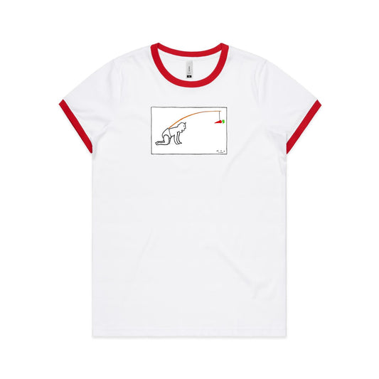 Baby Carrot Ringer T Shirts for Women