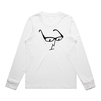 Glasses Long Sleeve T Shirts for Women