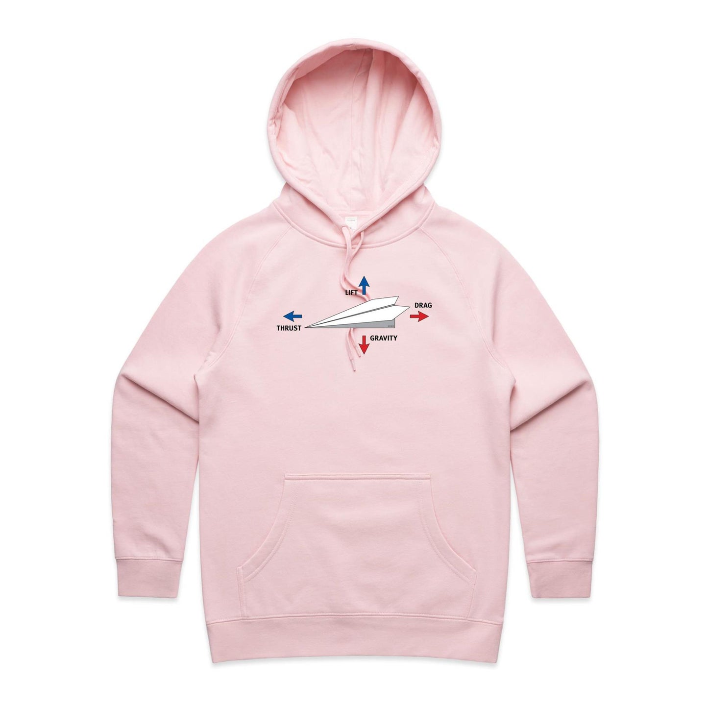 Paper Plane Hoodies for Women
