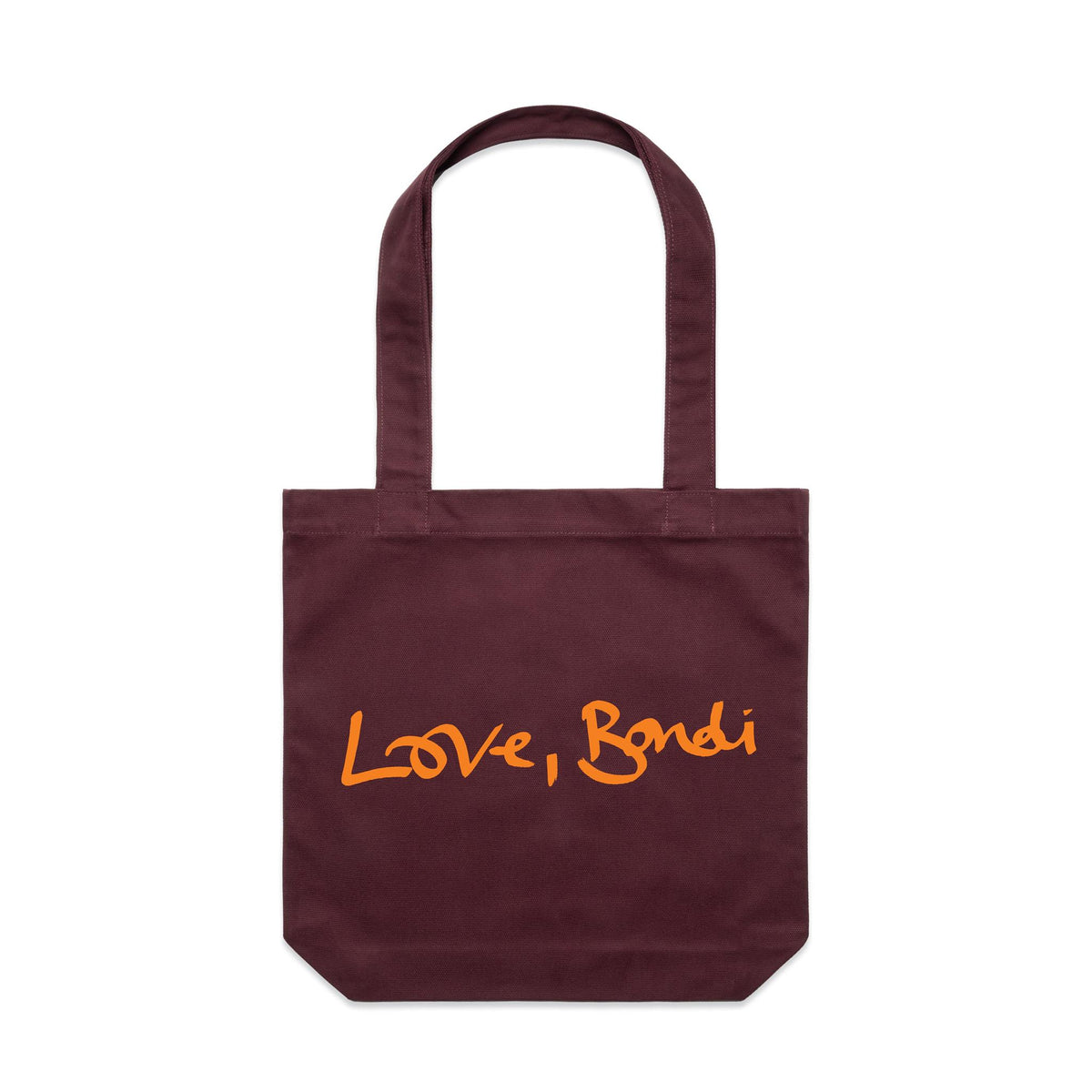 Love, Bondi Canvas Totes