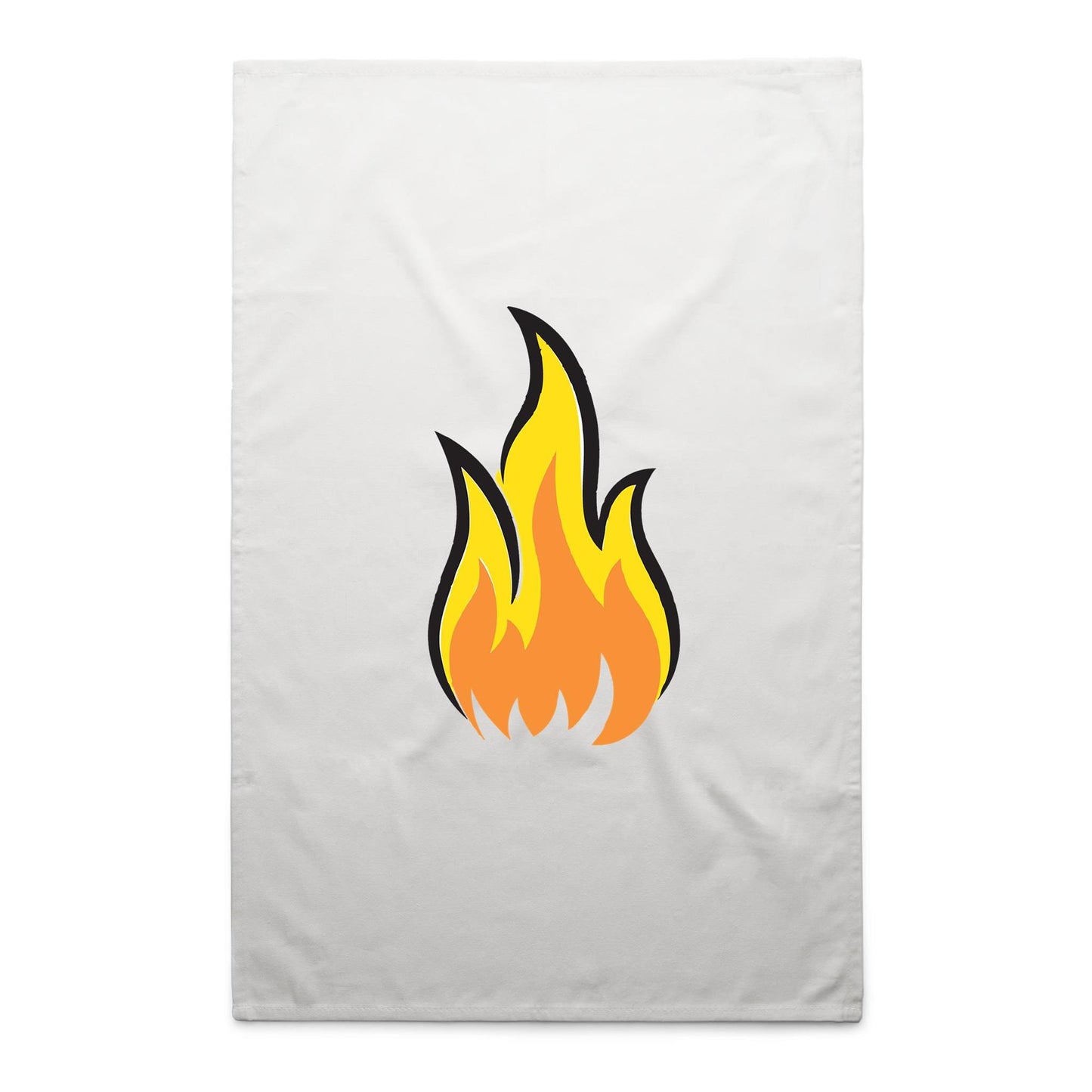 Flame Tea Towels