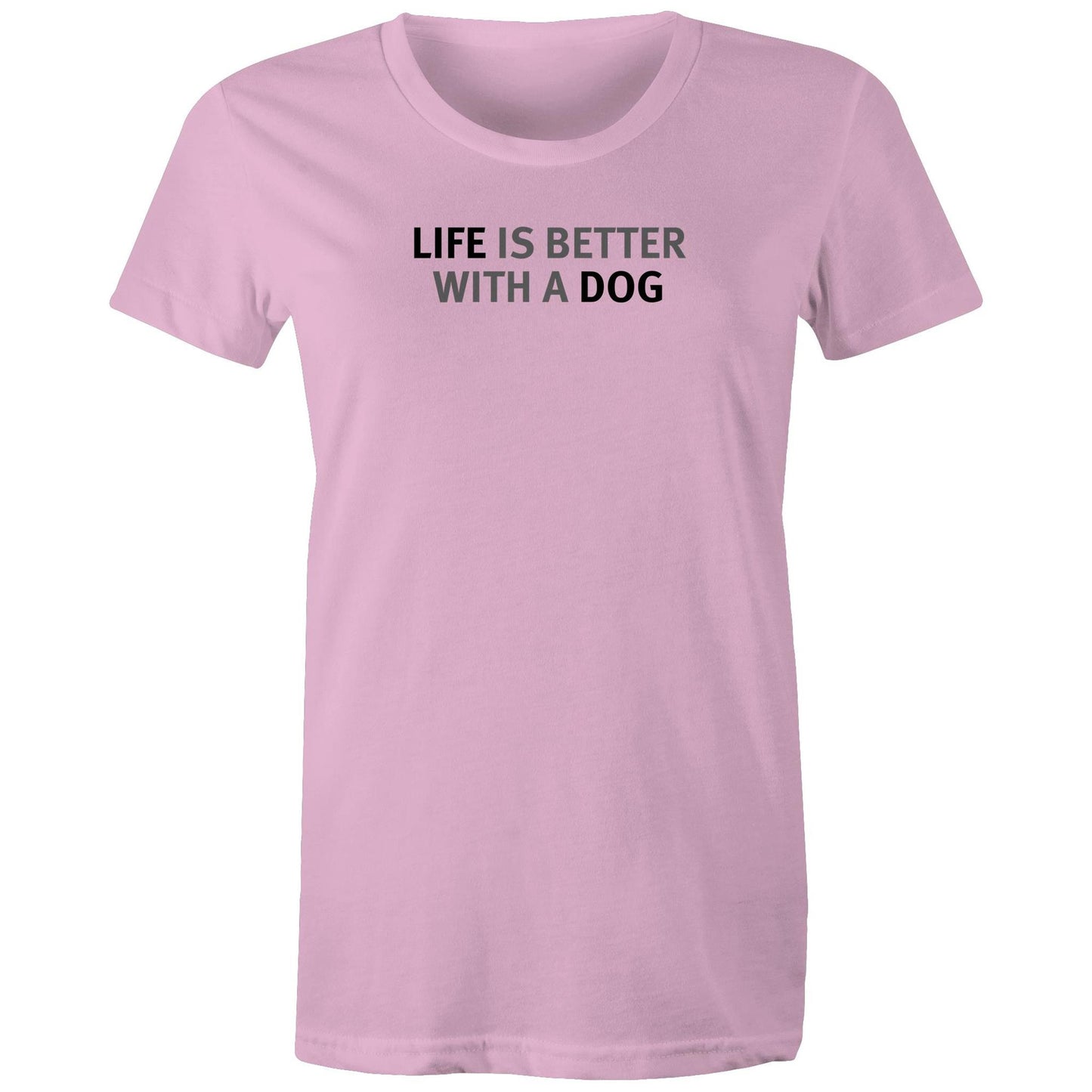 Life is Better with a Dog T Shirts for Women