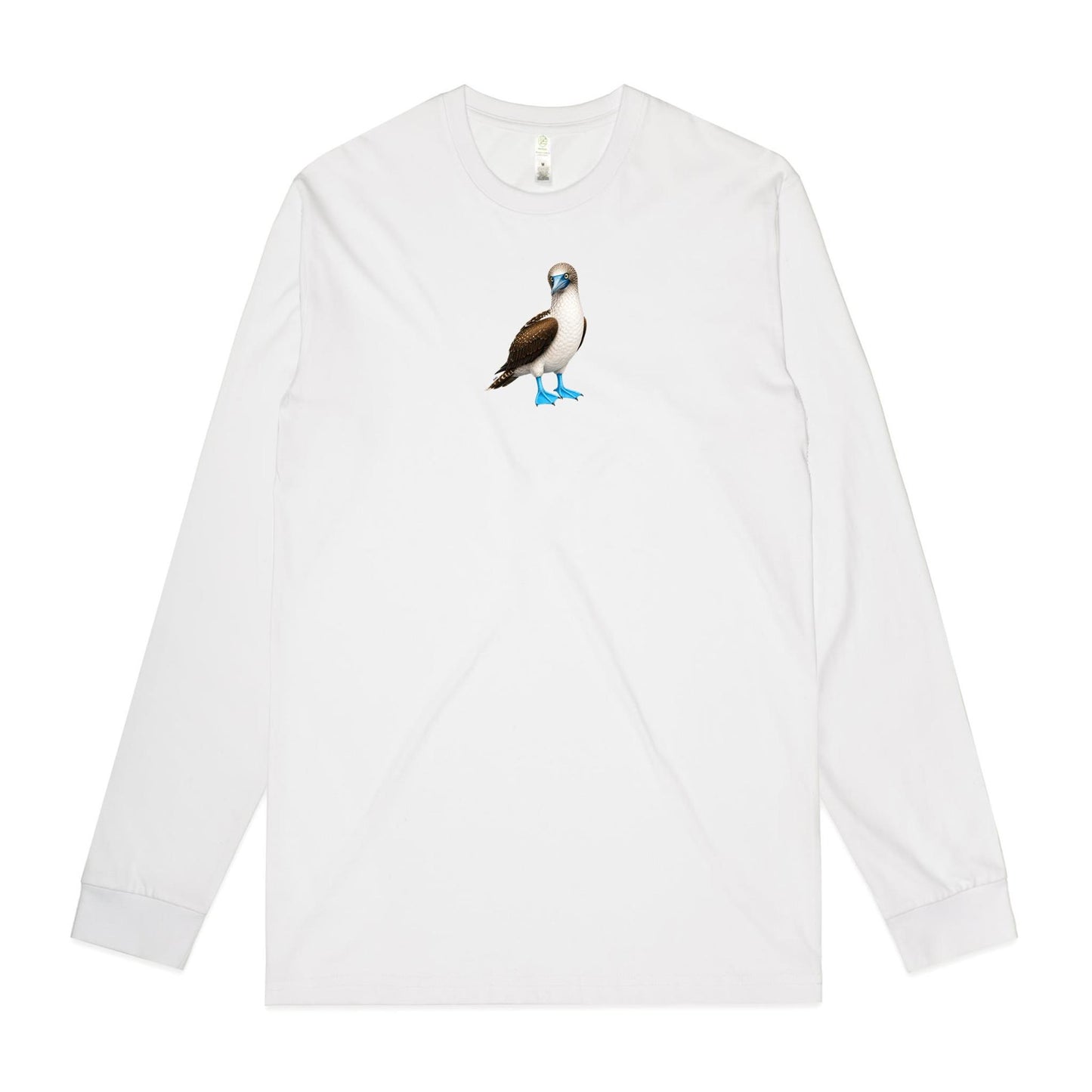 Blue-Footed Booby Long Sleeve T Shirts for Men (Unisex)