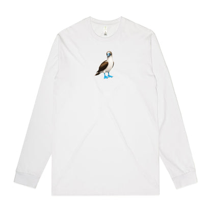 Blue-Footed Booby Long Sleeve T Shirts for Men (Unisex)