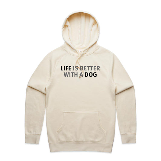 Life is Better with a Dog Hoodies for Men (Unisex)