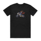 Australian Jesus on the Golden Motorbike T Shirts for Men (Unisex)