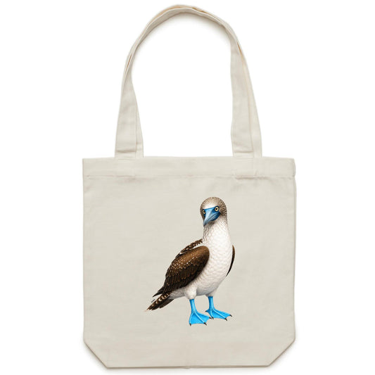 Blue-Footed Booby Canvas Totes