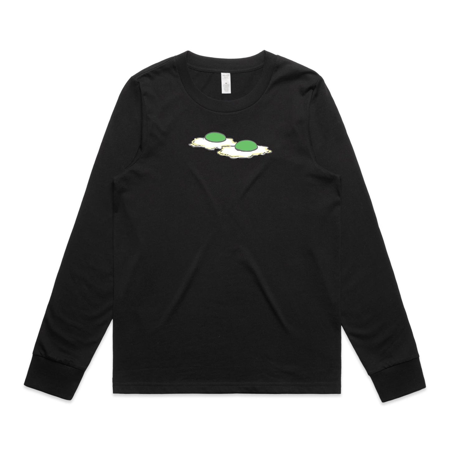 Green Eggs Long Sleeve T Shirts for Women