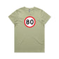 Age Milestone 80 T Shirts for Women
