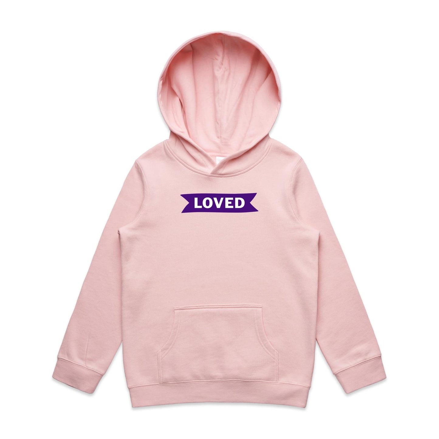 Loved Ribbon Hoodies for Kids