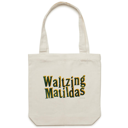 Waltzing Matildas Canvas Totes