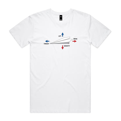 Paper Plane T Shirts for Men (Unisex)