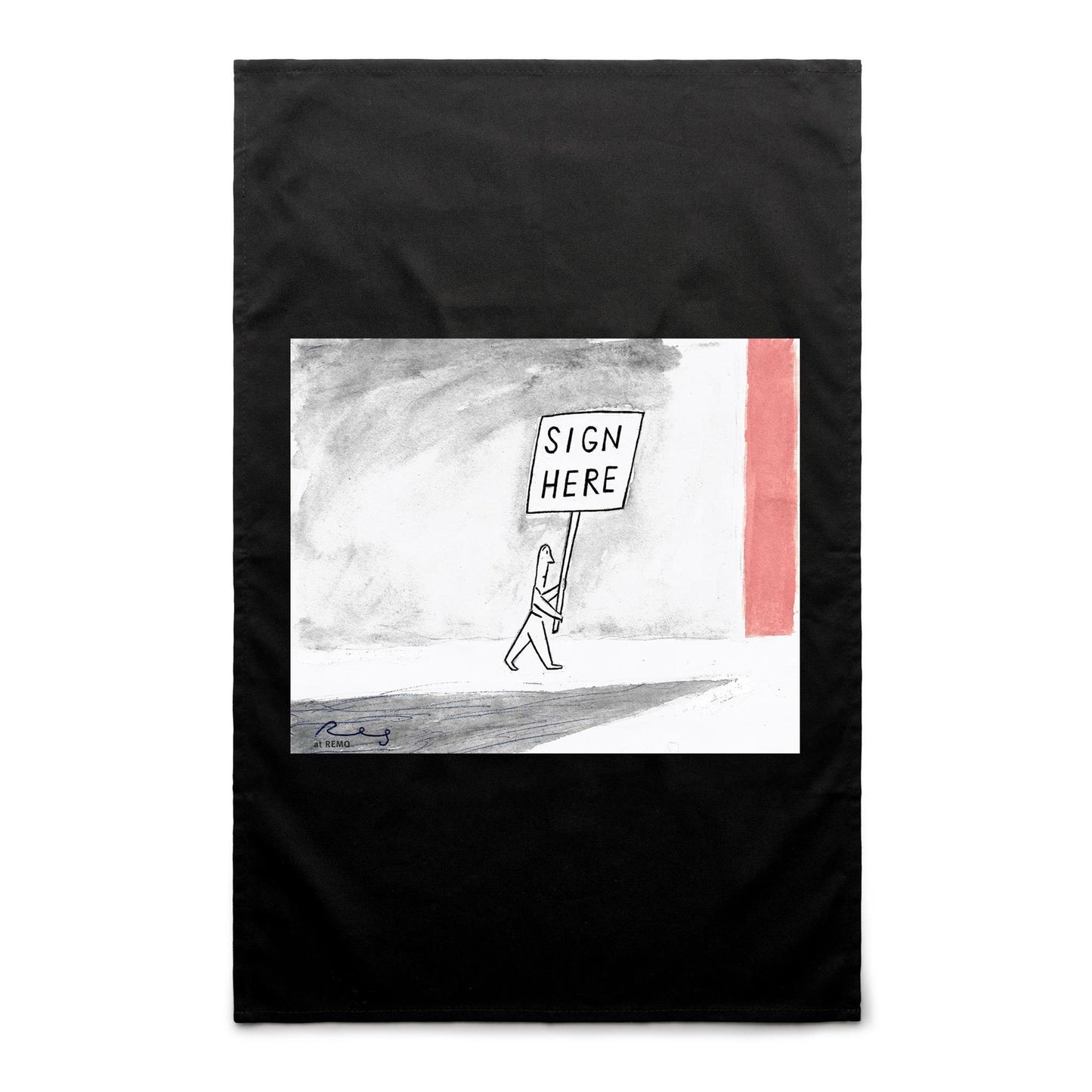 Sign Here Tea Towels