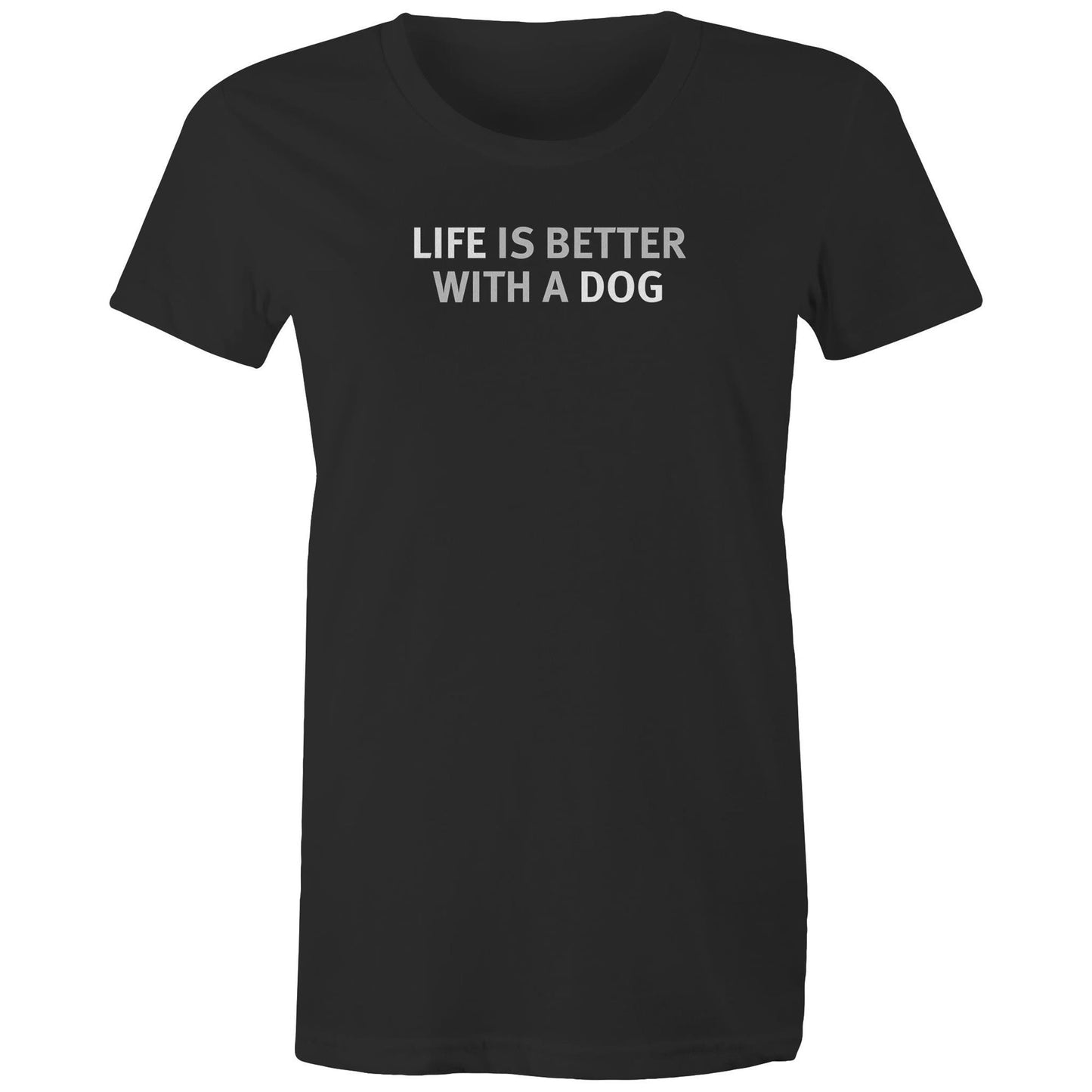 Life is Better with a Dog T Shirts for Women