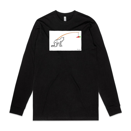 Baby Carrot Long Sleeve T Shirts for Men (Unisex)