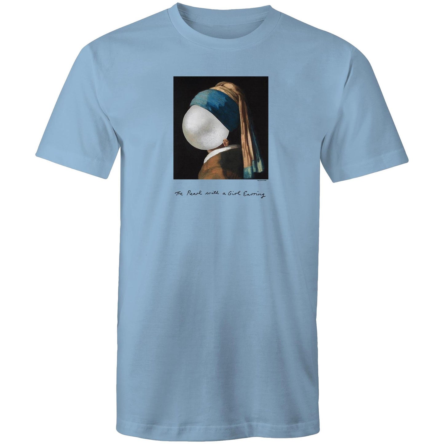 The Pearl with a Girl Earring T Shirts for Men (Unisex)