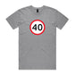 Age Milestone 40 T Shirts for Men (Unisex)