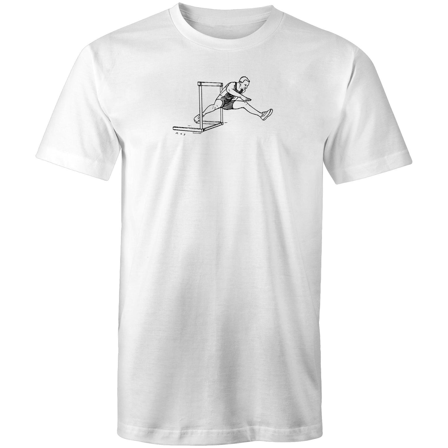 Hurdler T Shirts for Men (Unisex)
