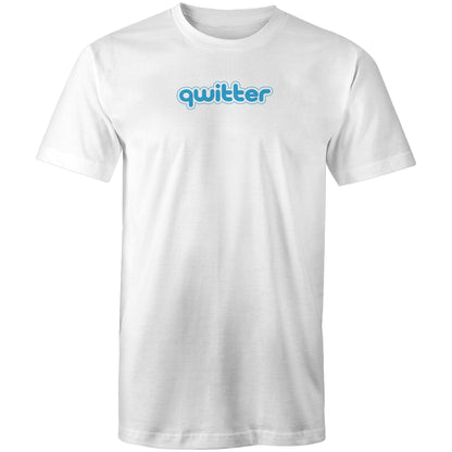 Qwitter T Shirts for Men (Unisex)