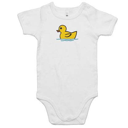 Rubber Duck Rompers for Babies
