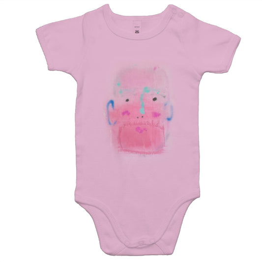 Red Face Rompers for Babies